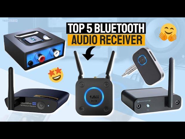 Best Bluetooth Audio Receiver For 2024! || Top 5 Bluetooth Music Receivers Review