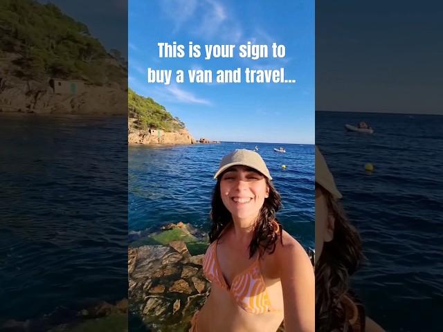 This is your sign to buy a van and travel.... #Vanlife #Travel #roadtrip