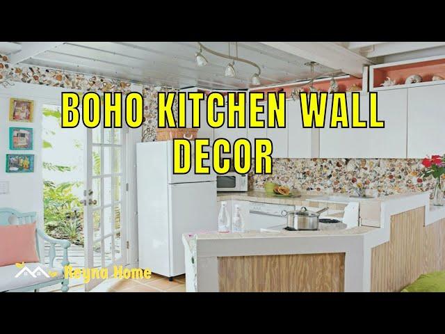 90 Boho Kitchen Wall Decor Small Kitchen Decorating Ideas