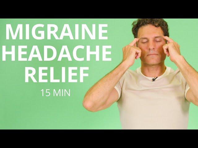 Migraine Headache Help with Trigger Point, Stretches and Exercises | EASE THE HEAD PAIN |