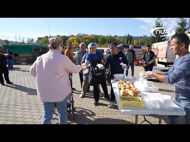 Мусульмане раздали казан плова! Реакция горожан!