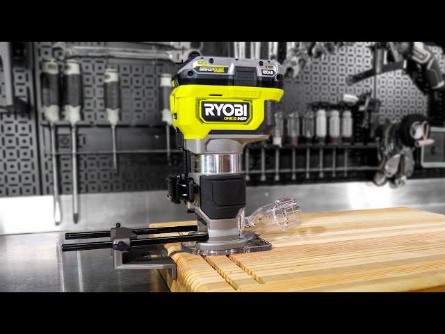 RYOBI PBLRR01B One+ HP 18V Compact Router Video