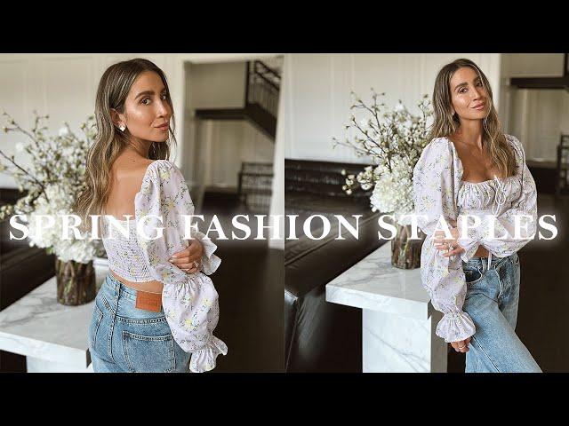 Spring Fashion Staples You Need | Cute & Affordable Spring Outfits