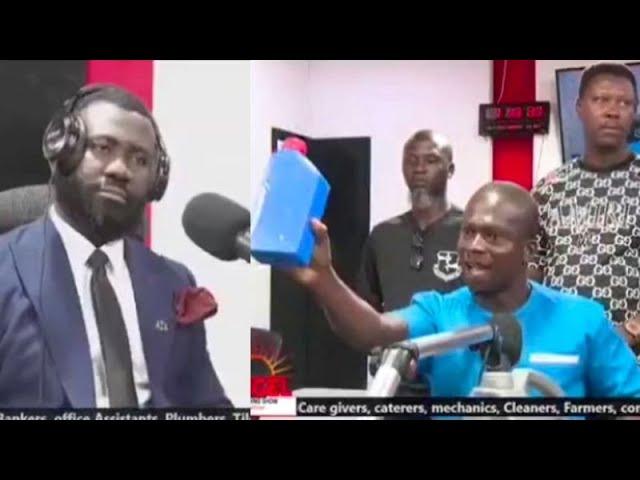 Atigya... Drivers hijack Angel FM morning show to send message to Akufo Addo/Bawumia over high fuel