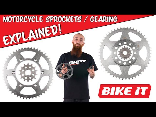 Motorcycle Sprockets / Gearing  - Explained with Bike It!