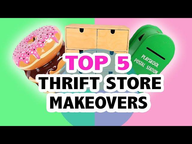 Top 5 Thrift Store Makeovers