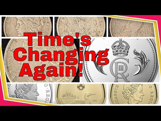 Years of Coin Transitions: 1921 for the US and 2023 for Canada