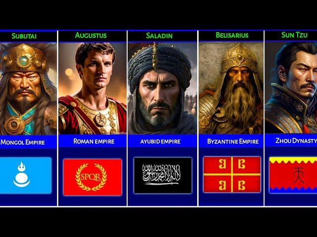 Greatest GENERALS  In History