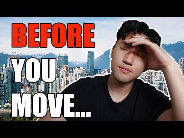 5 Things I WISH I knew before moving to VANCOUVER CANADA