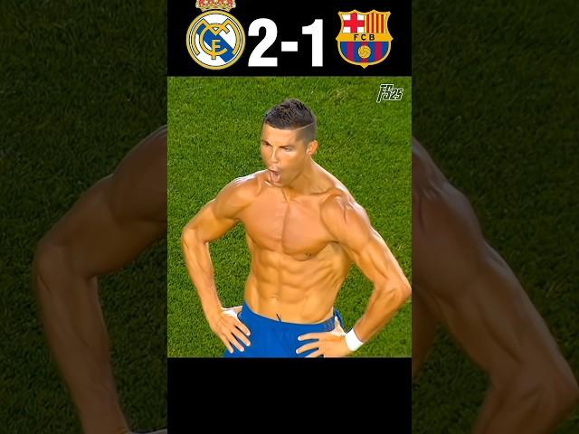 Real Madrid vs Barcelona 2017 Ronaldo Tik Messi #youtube #football #shorts