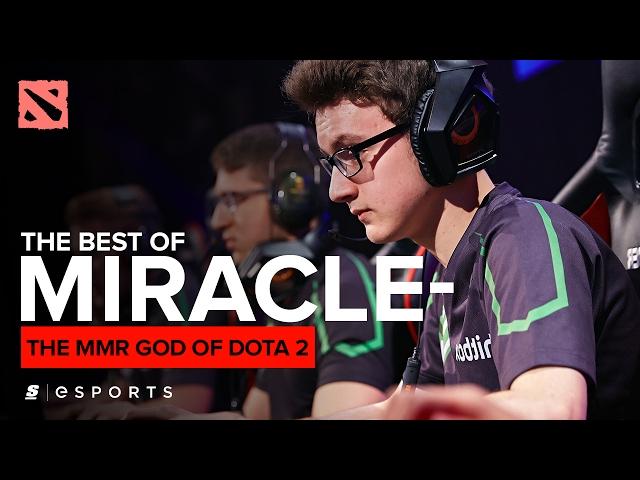 The BEST of Miracle-: The MMR God of Dota 2