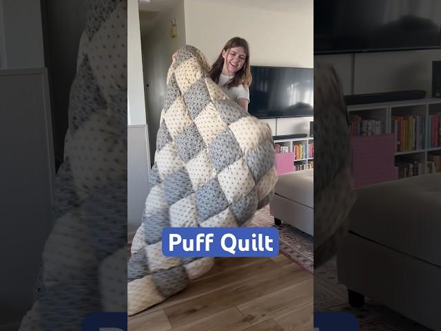 How to Make a Puff Quilt | Part 2