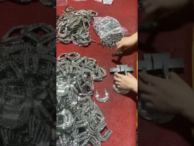 Belt buckles, large stock