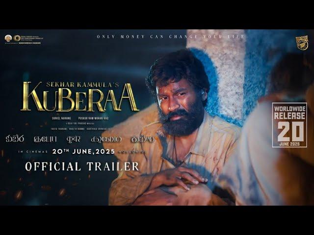 Kubera - Official Trailer | Dhanush, Rashmika | Nagarjuna | Sekhar Kammula | DSP