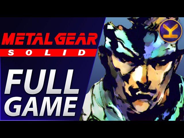 Metal Gear Solid 1 (1998) PlayStation - Complete Walkthrough Story (PS1) Gameplay