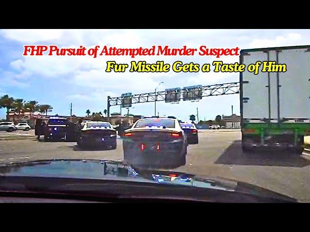 Perp in Chrysler Van Leads FHP on Wild Tri-County Pursuit