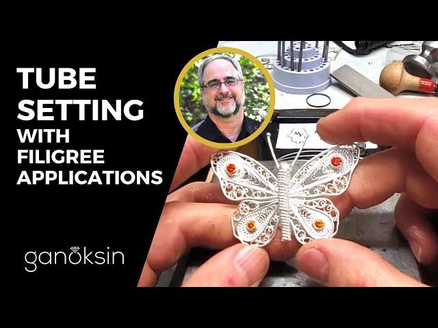 Tube Setting With Filigree Applications [PREVIEW VIDEO]