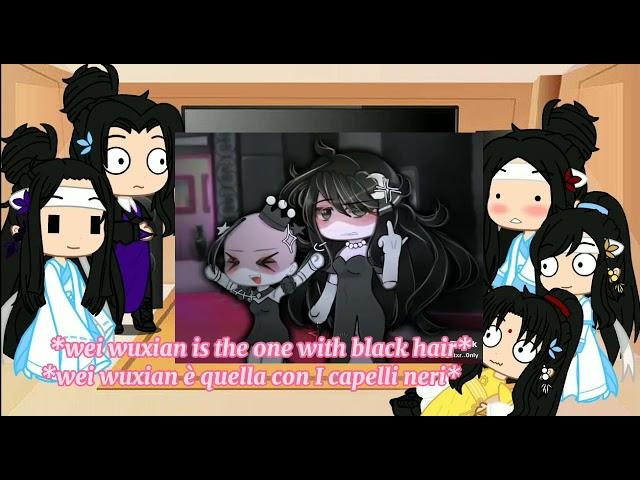 mdzs reagiscono a wei wuxian as random gacha tik tok|MDZS|️GACHA CLUB️|part 3/3|ITA and ING|