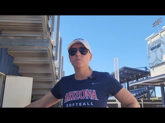 Arizona coach Caitlin Lowe interview