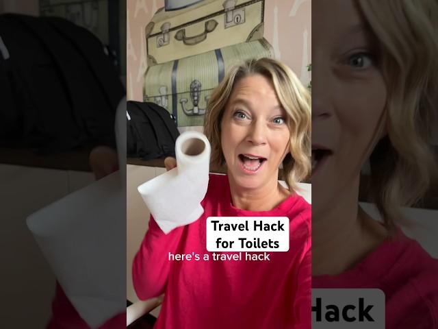 Travel Hack for Toilet Paper When Touring #travelhack