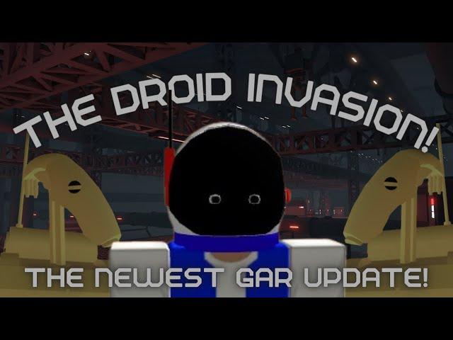 ROBLOX GAR JUST HAD A MASSIVE DROID INVASION UPDATE!!! | Roblox Star Wars Roleplay