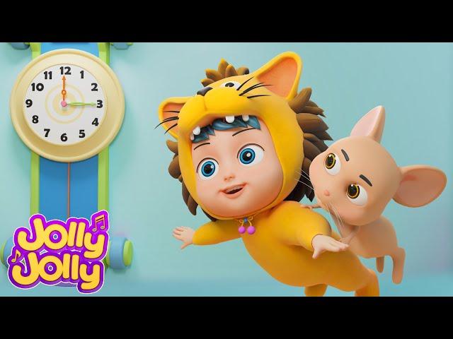 Hickory dickory dock, Three little kittens + More | Jolly Jolly - Learn and Play - Nursery Rhymes