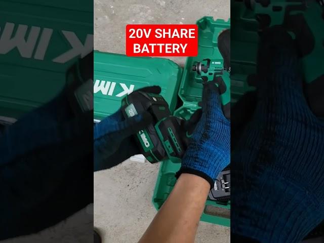KIMO 20V SHARE BATTERY #kimo #powertools