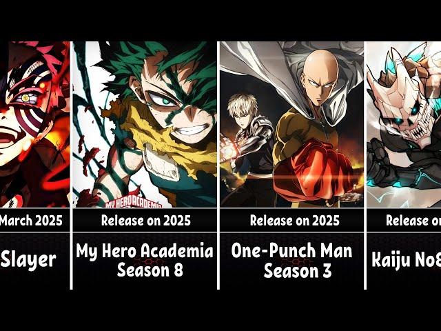 All Upcoming Anime Sequels in 2025