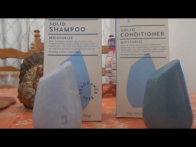 HiBar Shampoo Bar Fragrance Free HiBar Conditioner Bar # REVIEW