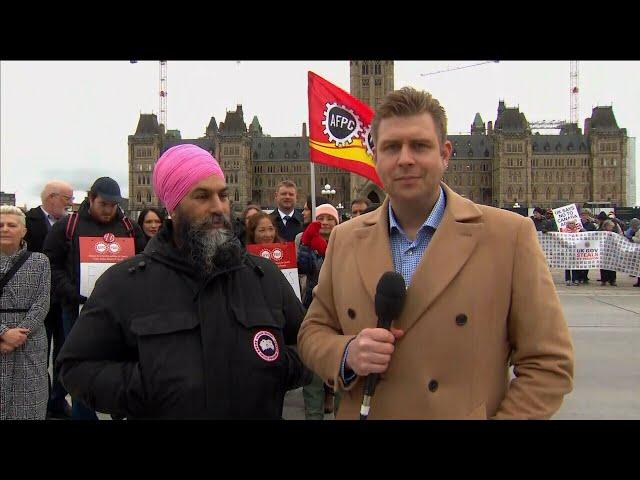 Jagmeet Singh: Workers deserve a fair contract | PSAC strike