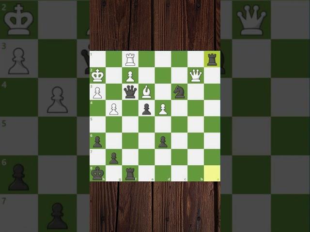 white queen did not expect this #chessskills  #shorts