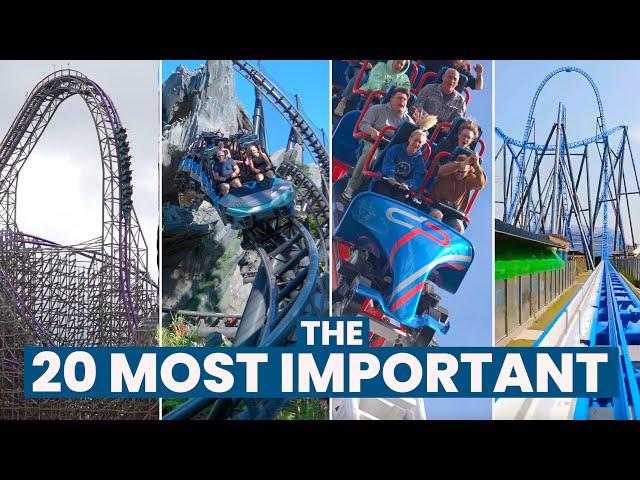 The 20 Most Significant Roller Coasters of the 2020's