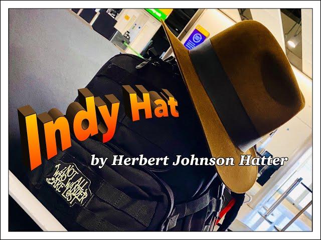 Authentic Indiana Jones Hat by Herbert Johnson Hatters