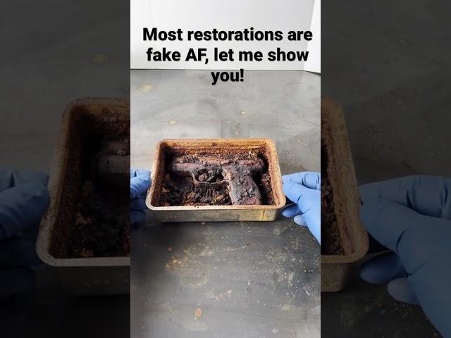 Most restoration videos are fake AF! 🫢