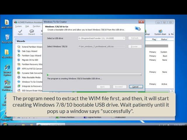 How to Create Windows 7 To Go USB Drive?