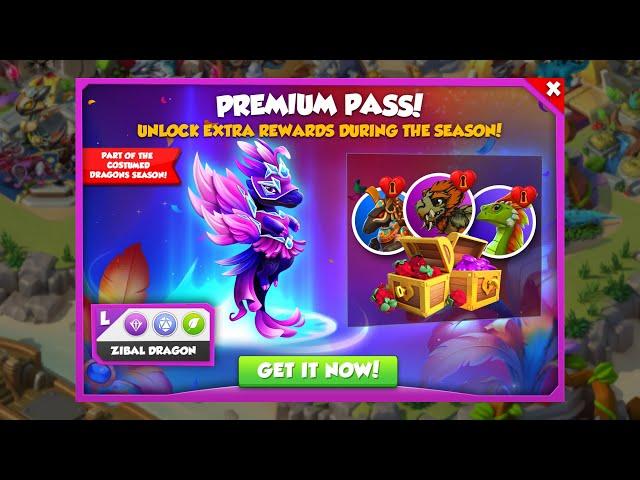 PREMIUM PASS DRAGON - Dragon Mania Legends