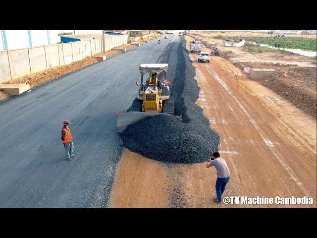 Beat The Best Techniques Installation Foundation New Road Dozer Pushing And Grading Gravel