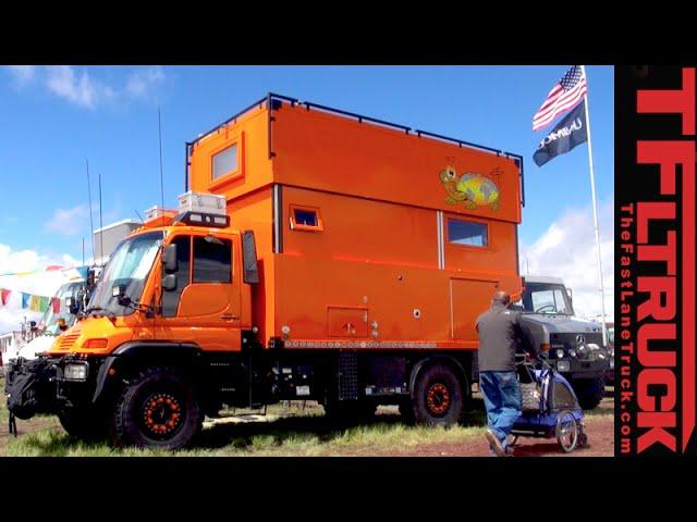 Extreme Mercedes-Benz Unimogs & Wild Trucks of the 2015 Overland Expo