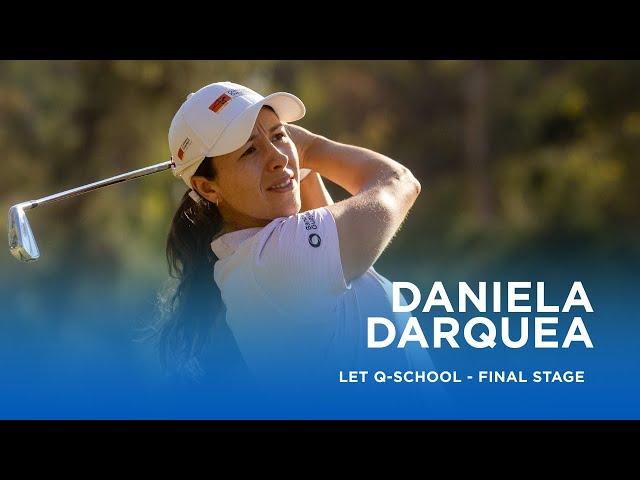 Ecuador's Daniela Darquea closes in on history at LET Q-School