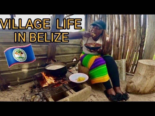 COOKING LOCAL BELIZIAN FOOD, BUNDIGA & HUDUT