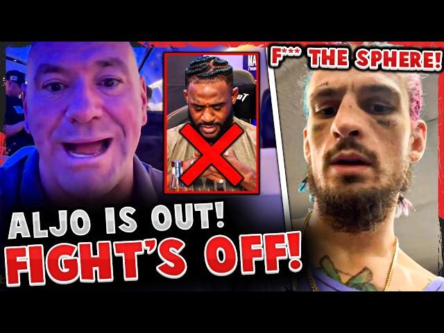 BREAKING: Aljamain Sterling OUT of UFC 307! Sean O'Malley says "F*** THE SPHERE!" Dana White