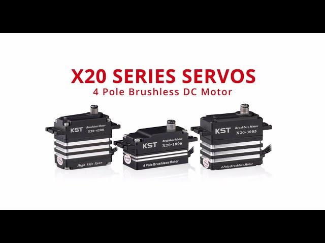 KST X20-4208 X20-3005 X20-1806 Servos - INSANE RESPONSIVE