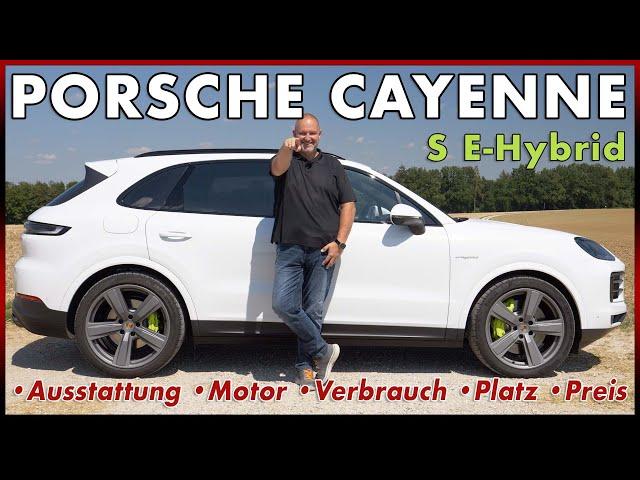 Porsche Cayenne S E-Hybrid - Bärenstark & Teuer aber auch gut? Fahrbericht Test Review Deutsch 2024