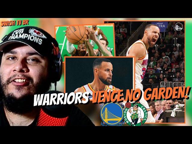 Defesa APARECE, Curry BRILHA e Warriors consegue GRANDE VITÓRIA no TD Garden! / Warriors vs Celtics