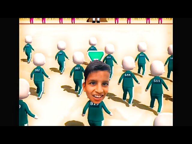 Piyush Joshi playing squid game 