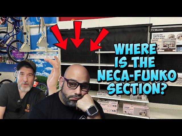 WHERE'S THE NECA-FUNKO SECTION??? Toy Hunting and Where Did It Go?