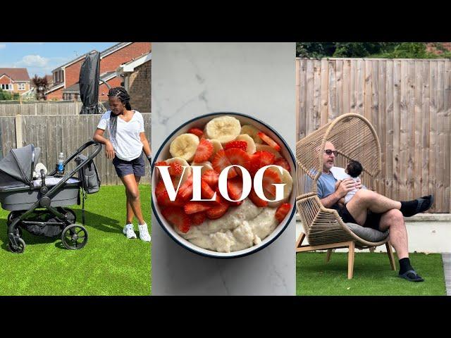 VLOG | *REALISTIC* DAY IN THE LIFE WITH A NEWBORN | BABY GOT HIS PASSPORT bwwm  interracial couple