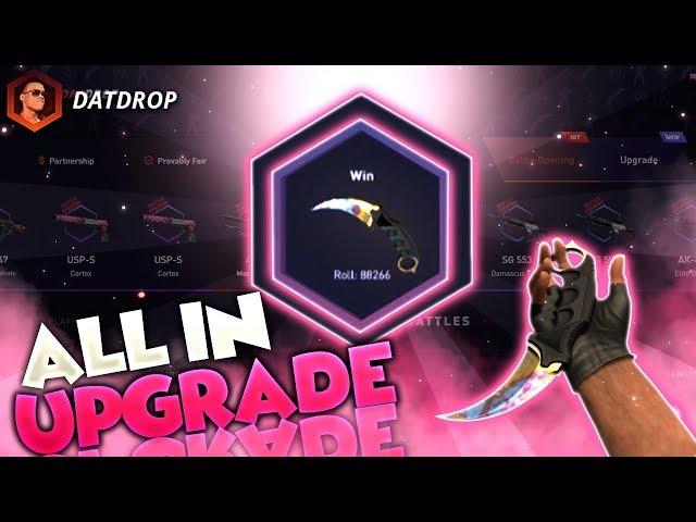 ALL IN UPGRADE ON DATDROP!