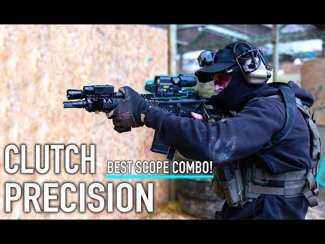 Best SCOPE Combination For GBBR Airsofters | Clutch Precision |