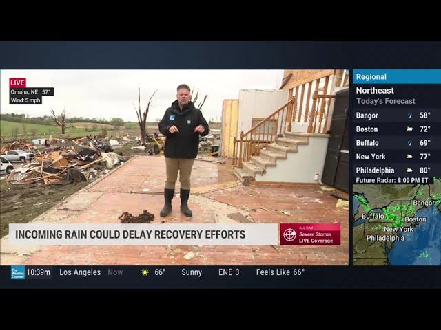 Justin Michaels Reports: Elkhorn, Nebraska Cleans Up After A Major Tornado